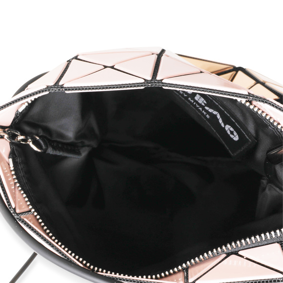 Bao Bao Issey Miyake Pink & Rose Gold Vinyl Prism Mini Pochette Matte - Picture 5 of 7